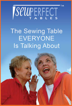 Sew Perfect Sewing Tables - Height Adjustable - Made In The U.S.