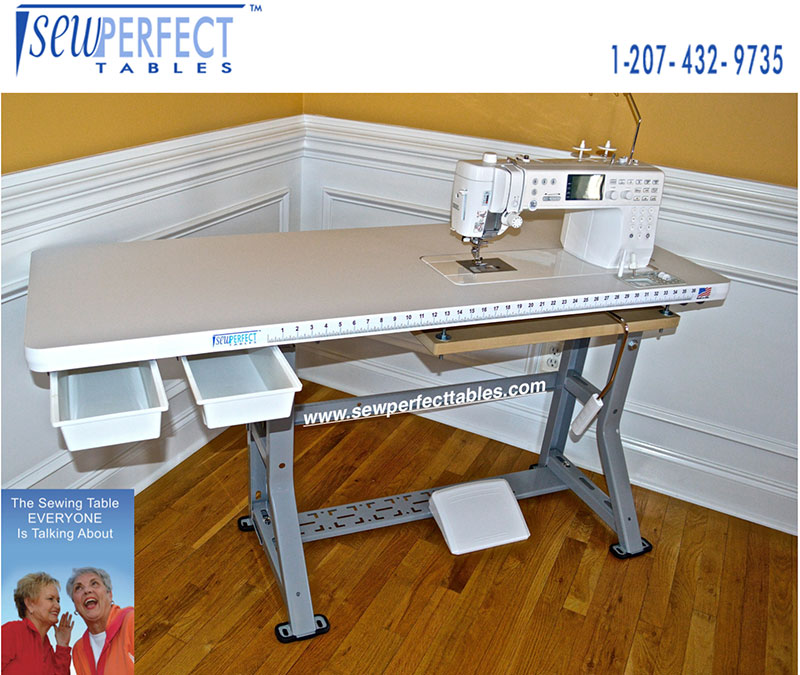 J Pro 2 Table Sewing Tables